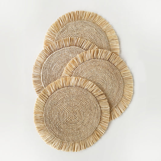 FIESTA Raffia Placemat (Set of 4)
